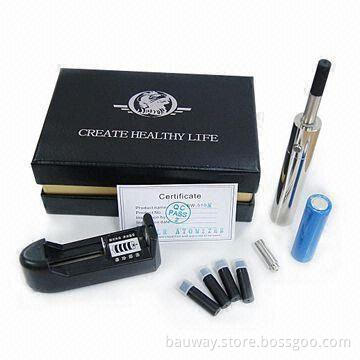 Big Vapor E-cigarette with 3,000mAh Battery Capacity, 10pcs Cartridges and Wall Charger